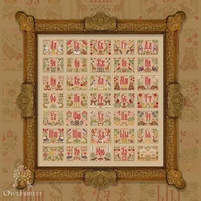 Набор открыток со схемами «Алёнушкина азбука»