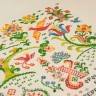 Printed embroidery chart “Forest of Wonders”