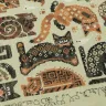 Схема для вышивания «Мягкие котики» 