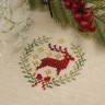 Digital embroidery chart “New Year Sampler with the English Alphabet”