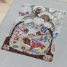 Схема для вышивания «Лесные домишки. Медведи» 