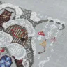Схема для вышивания «Лесные домишки. Медведи» 