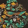Схема для вышивания «Ночные трели изумрудных птиц»
