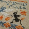 Mini-Embroidery Kit “Fables. Dragon-fly and Ant” 