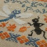Mini-Embroidery Kit “Fables. Dragon-fly and Ant” 