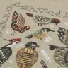 Printed embroidery chart “Nimble Birds ”