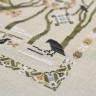 Printed embroidery chart “Rooks”