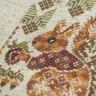 Printed embroidery chart “Squirrel”