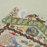 Digital embroidery chart “Forest Houses. The Hare Family”