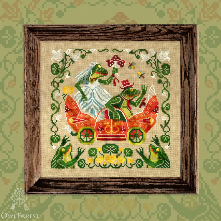 Набор для вышивания «Свадебный букет»