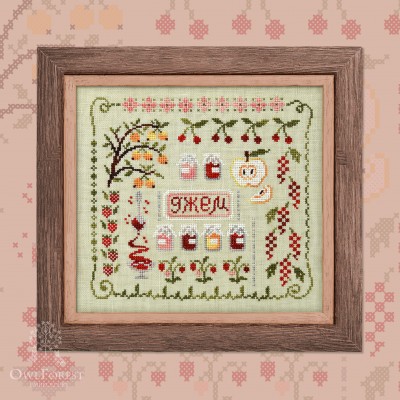 Embroidery kit “Summer Triptych. Jam”