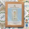 Printed embroidery chart “Vertical Birth Sampler for Boys”