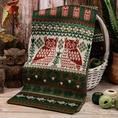 Кашне «Рыбные филины»