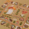 Printed embroidery chart “Father Mushroom”