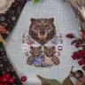 Digital embroidery chart “The Bear Family Portrait”