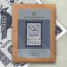 Printed embroidery chart “Raven Sampler” Russian Letters