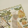 Printed embroidery chart “Snail Houses. Pear”