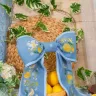 Схема для вышивания «Бант лимонный»