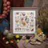 Embroidery kit “Chicken Yard”