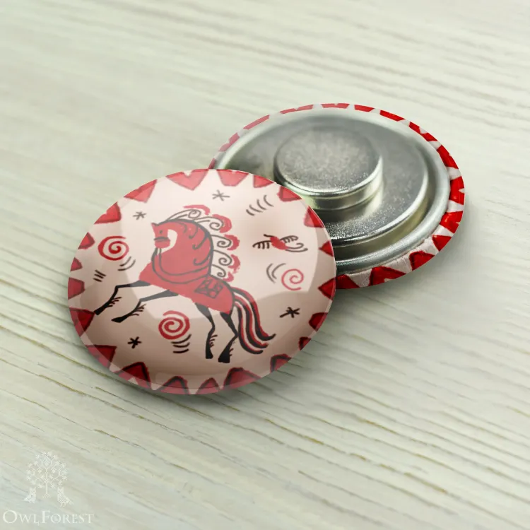 Магнитный держатель «Красный конь»