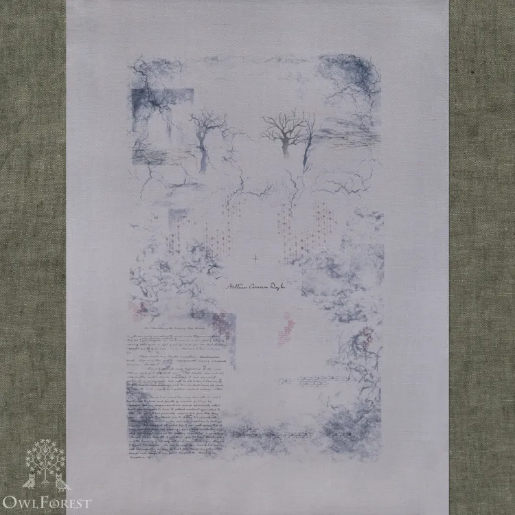 Печатная ткань «Лондонский туман», 32ct