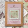 Printed embroidery chart “Birth Sampler. Bunny Girl”