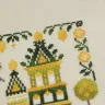 Схема для вышивания «Улиточные домики. Лимон»