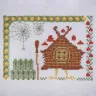 Бесплатная схема для вышивания «Сказочные домики»