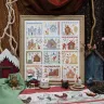 Бесплатная схема для вышивания «Сказочные домики»