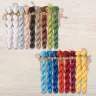 Set of OwlForest Hand-Dyed Threads for the “Easter Miniatures” Chart (DMC)