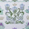 Printed embroidery chart “King Thistle”