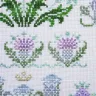 Printed embroidery chart “King Thistle”