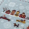 Printed embroidery chart “Winter Scenes. Street”