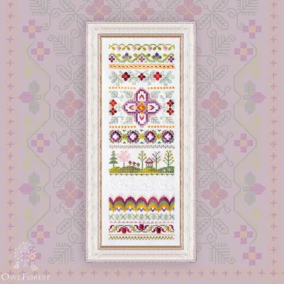Схема для вышивания «Цвет весны»