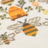 Embroidery kit “Golden Bees”