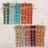 Set of OwlForest Hand-Dyed Threads for the “Patchwork Calendar” Chart (DMC)