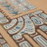 Twin-wire Binding Booklet of the Embroidery Charts “Mesoamerican Motifs” 3 colors