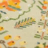 Printed embroidery chart “Seabuckthorn Summer”
