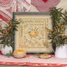 Printed embroidery chart “Seabuckthorn Summer”