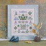 Digital embroidery chart “King Thistle”