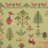 Digital embroidery chart “Fox Forest”