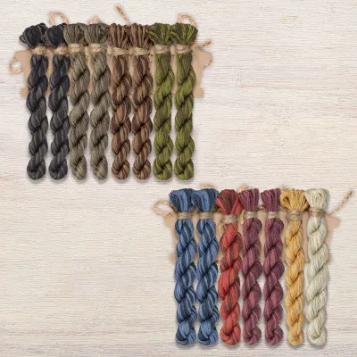 Набор ниток OwlForest для схемы «Приключения Шерлока Холмса» (DMC)