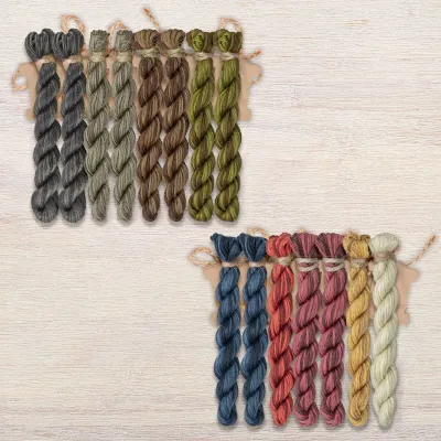 Набор ниток OwlForest для схемы «Приключения Шерлока Холмса» (ПНК)