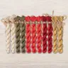 Set of OwlForest Hand-Dyed Threads for the “Painted Distaff” Chart (DMC)