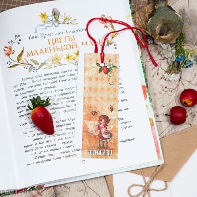 Книжная закладка «Феечка и варенье»