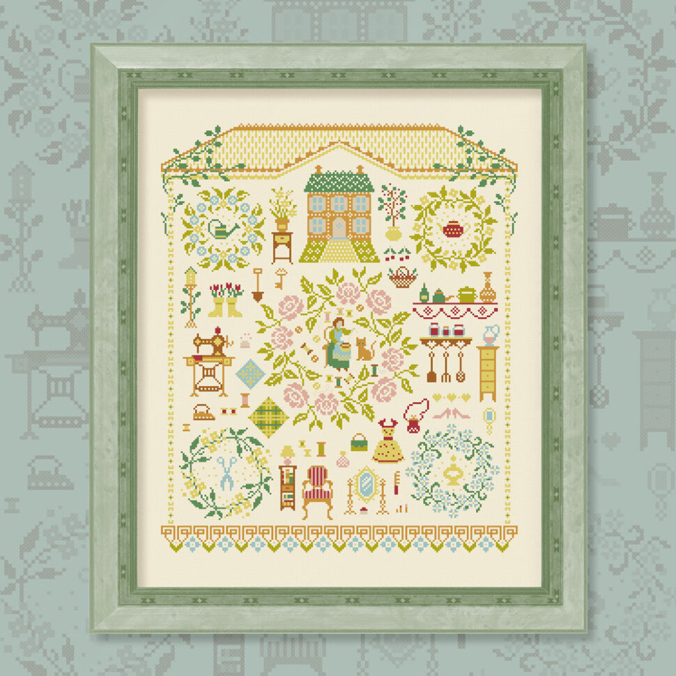 Image result for sweet home by owl forest embroidery
