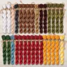 Set of OwlForest Hand-Dyed Threads for the “Fairy Tale Alphabet” Chart (DMC)