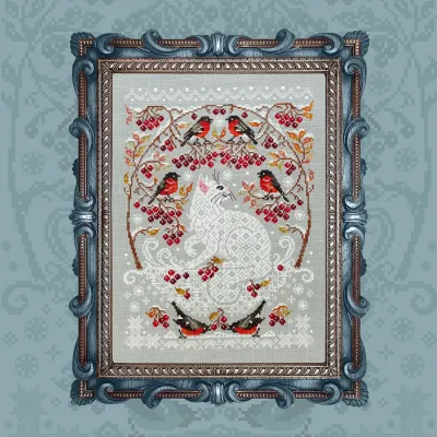 Набор для вышивания «Снежный кот»