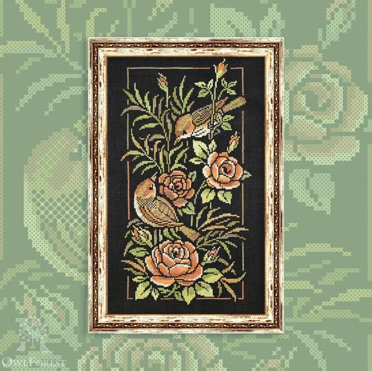 Схема для вышивания «Ноктюрн» 