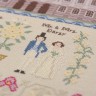 Printed embroidery chart “Pride and Prejudice. Part three. Pemberley.”